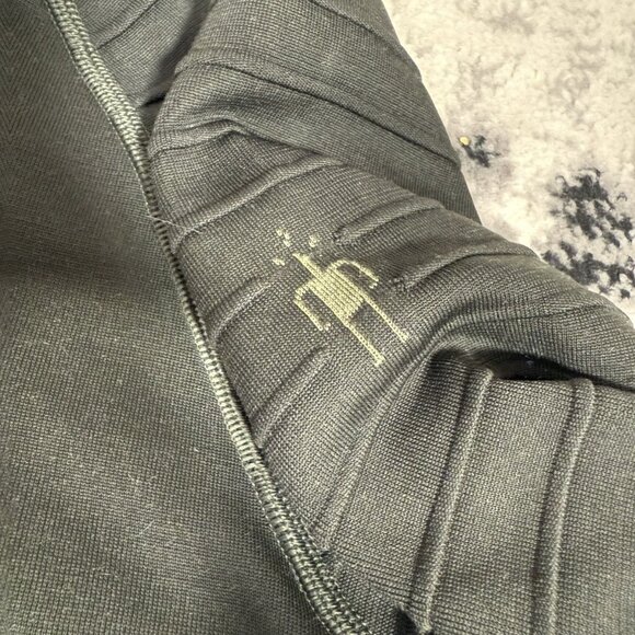 Smartwool Intraknit Green Merino Wool Zip Hoodie - Picture 4 of 6